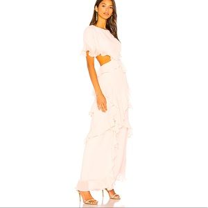 Fame and Partners Marisa Ruffle Dress